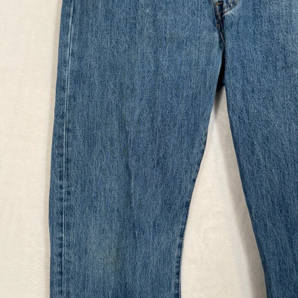 Levi's Blue 501 Original Fit Straight Leg Jeans 33x32